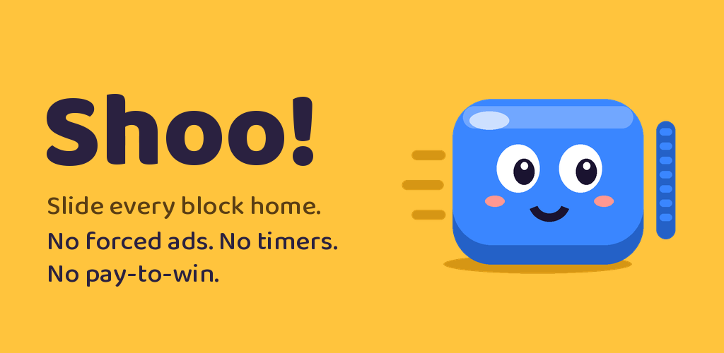 Shoo! – slide every block home